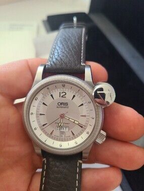 Oris Flight Timer Day Date 42mm 01 635 7568 4061 Automatic Mens Watch